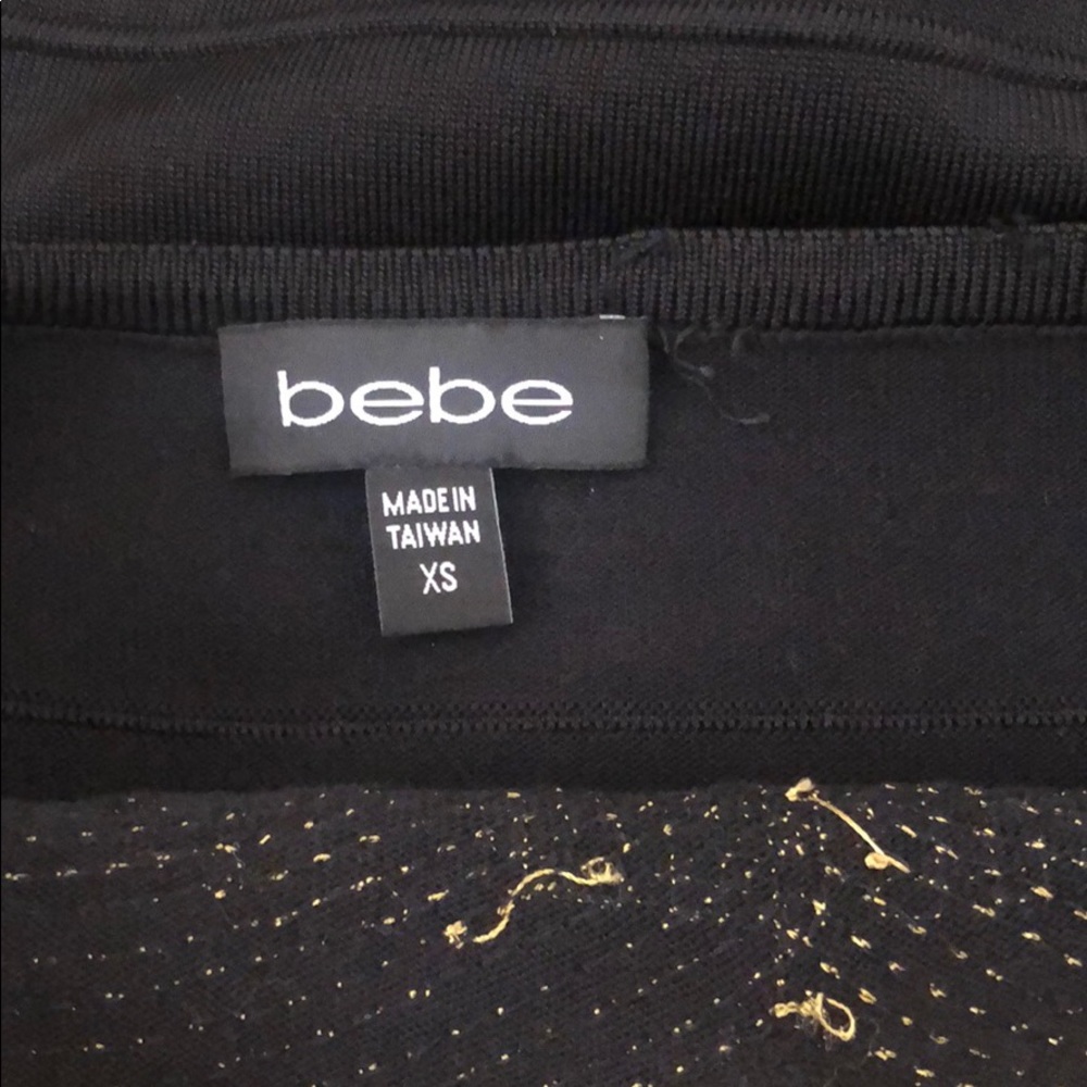 BEBE Sequin Strapless Dress - Picture 4 of 4